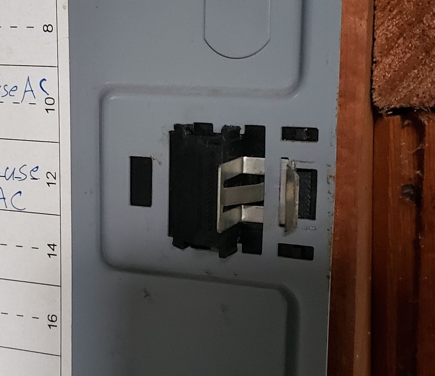 SquareD Circuit Breaker Panel door latch 3d model