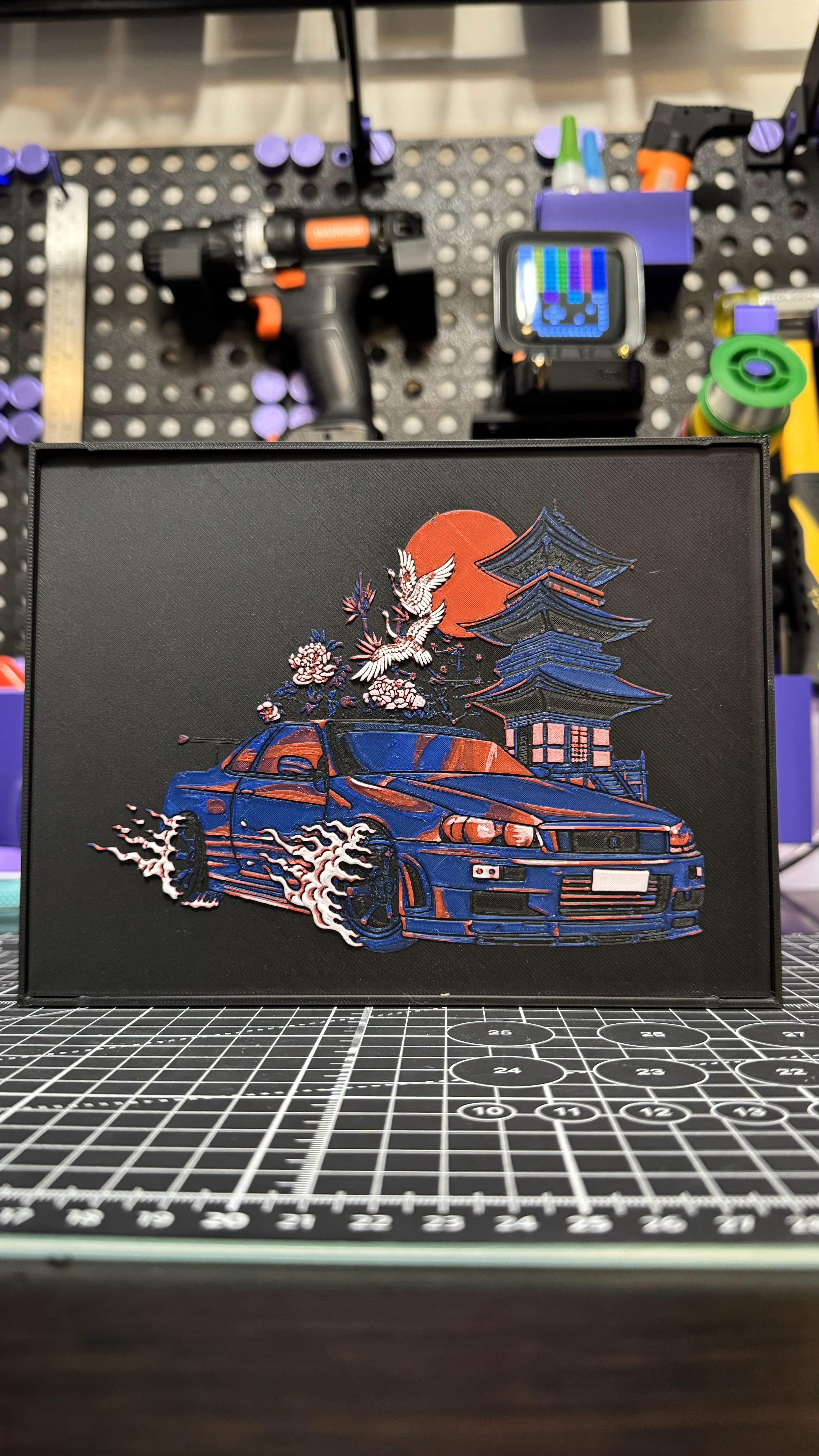 Framed R34 3d model