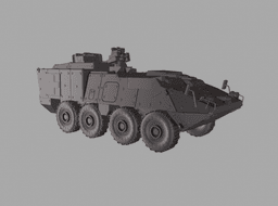 M113 STRYKER AMBULANCE 3d model