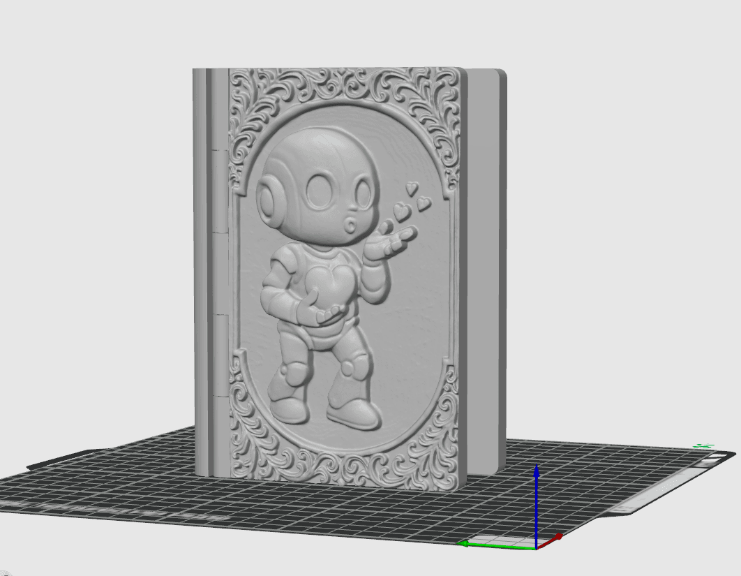 Baby Bot Book Box 3d model