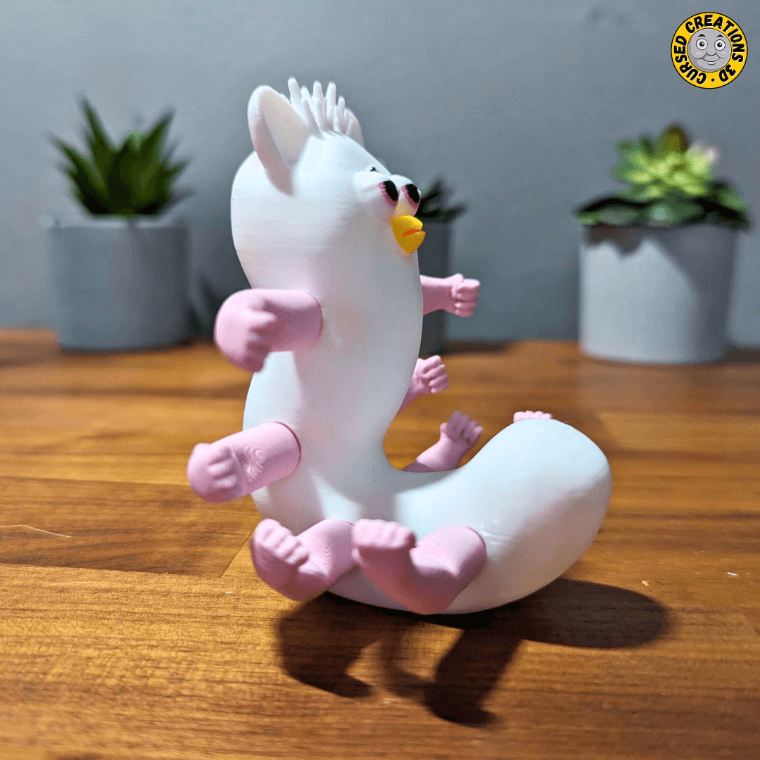 Cursed Long Furby 3d model
