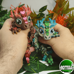 Lovely Tiny Dragon 3d model