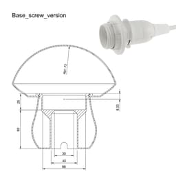 Mushroom lamp “Boletus Edulis” parametric 3d model