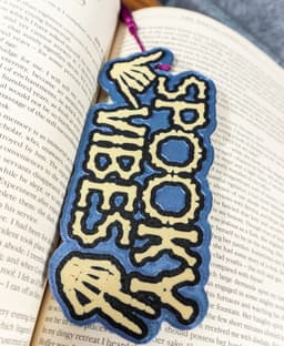 Spooky Vibes Bookmark 3d model