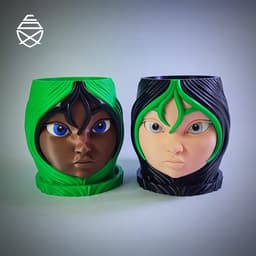 Bloomy Pot 3d model