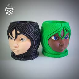 Bloomy Pot 3d model