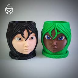 Bloomy Pot 3d model