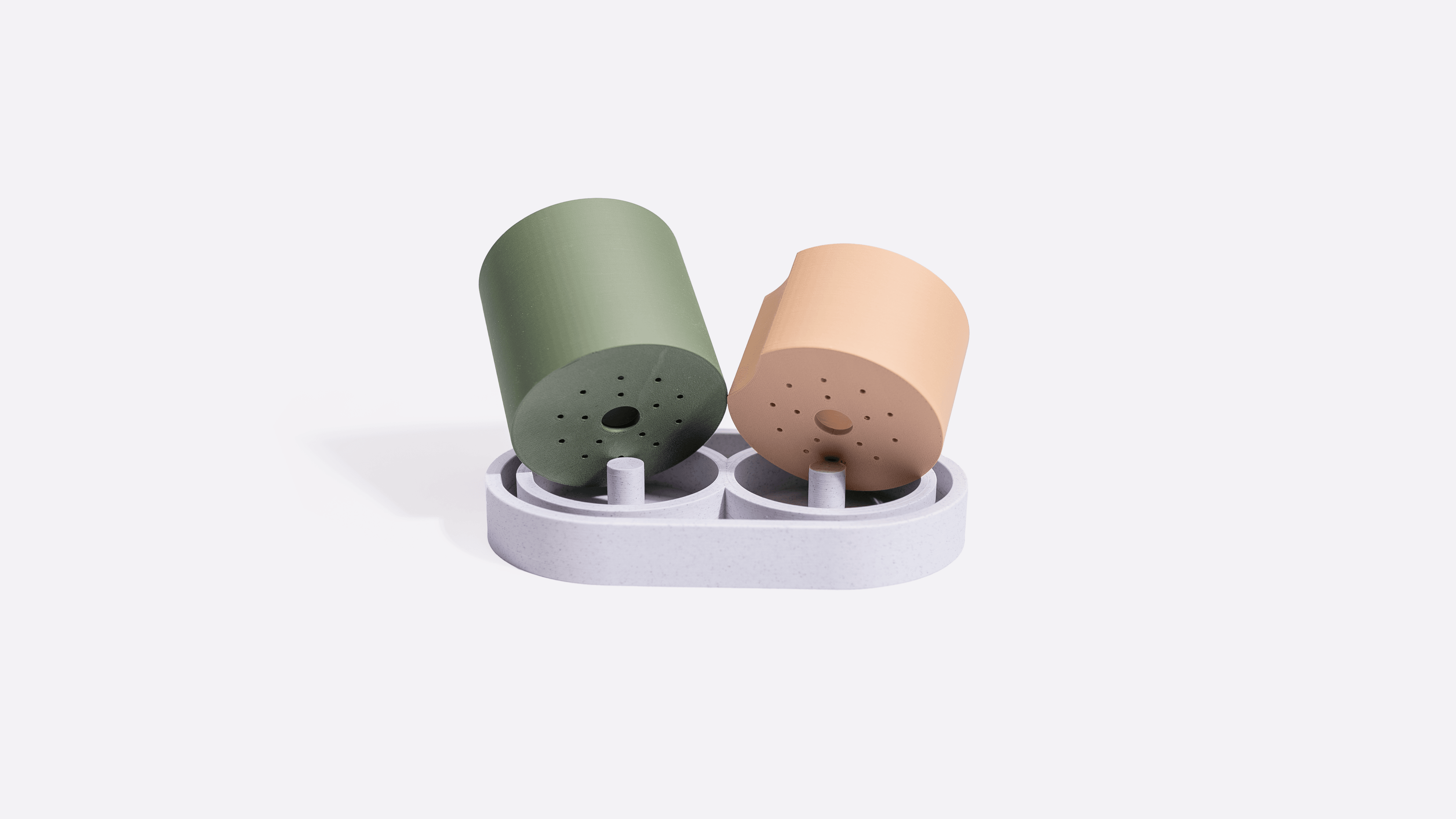 Overlapping Planter 3d model