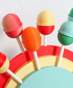 LolliClick – The Tasty-Looking Fidget Clicker! 3d model