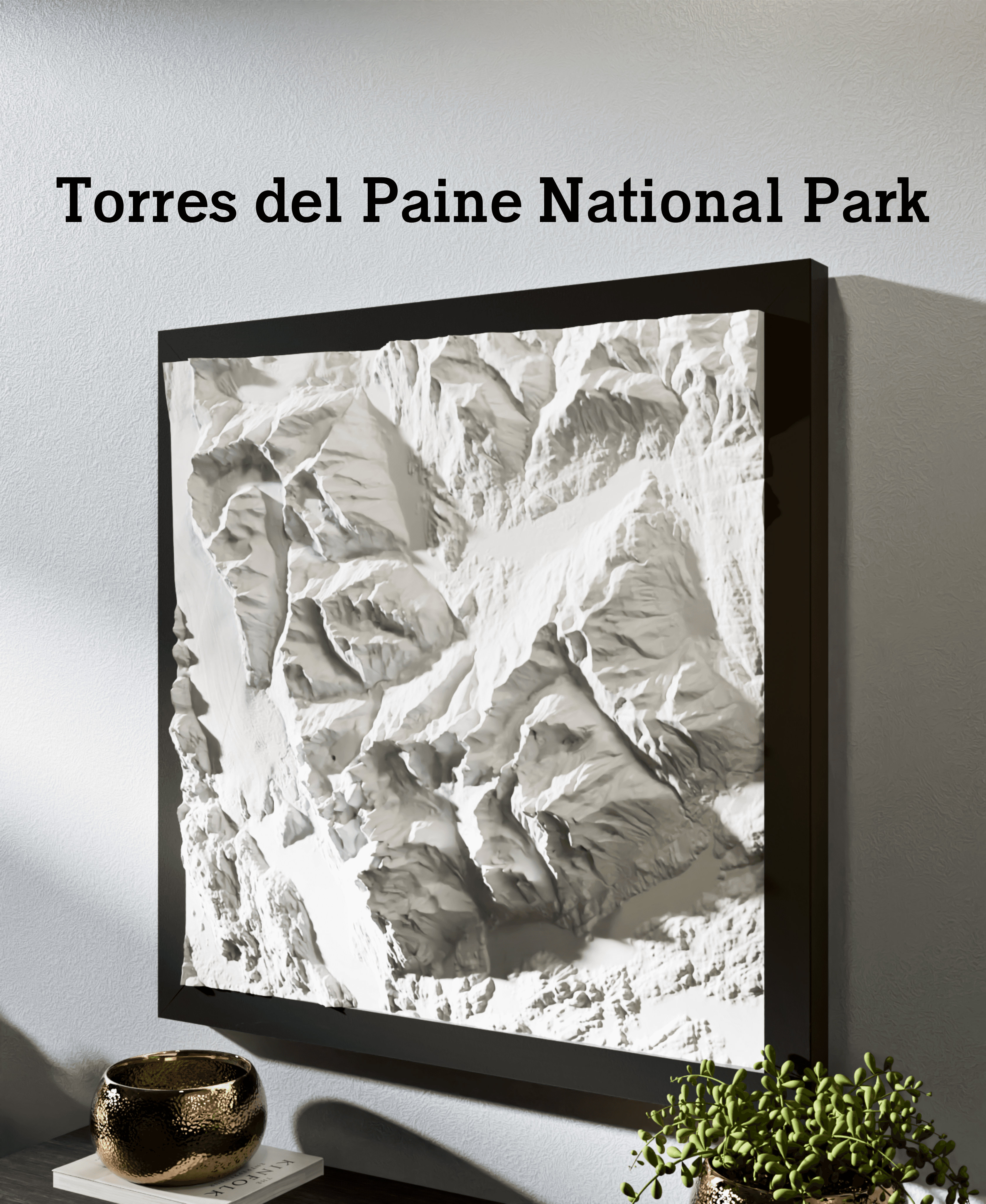 Torres del Paine National Park 3d model