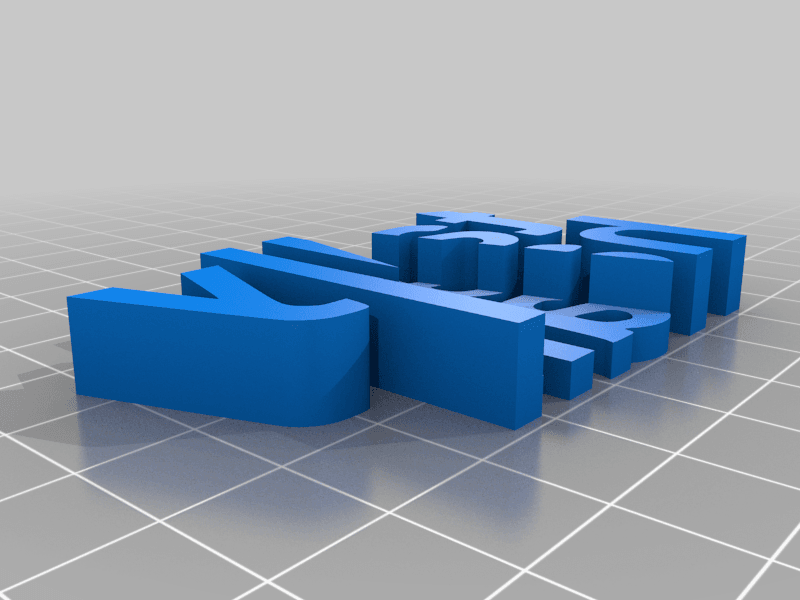 Tally Hall Disc Display 3d model