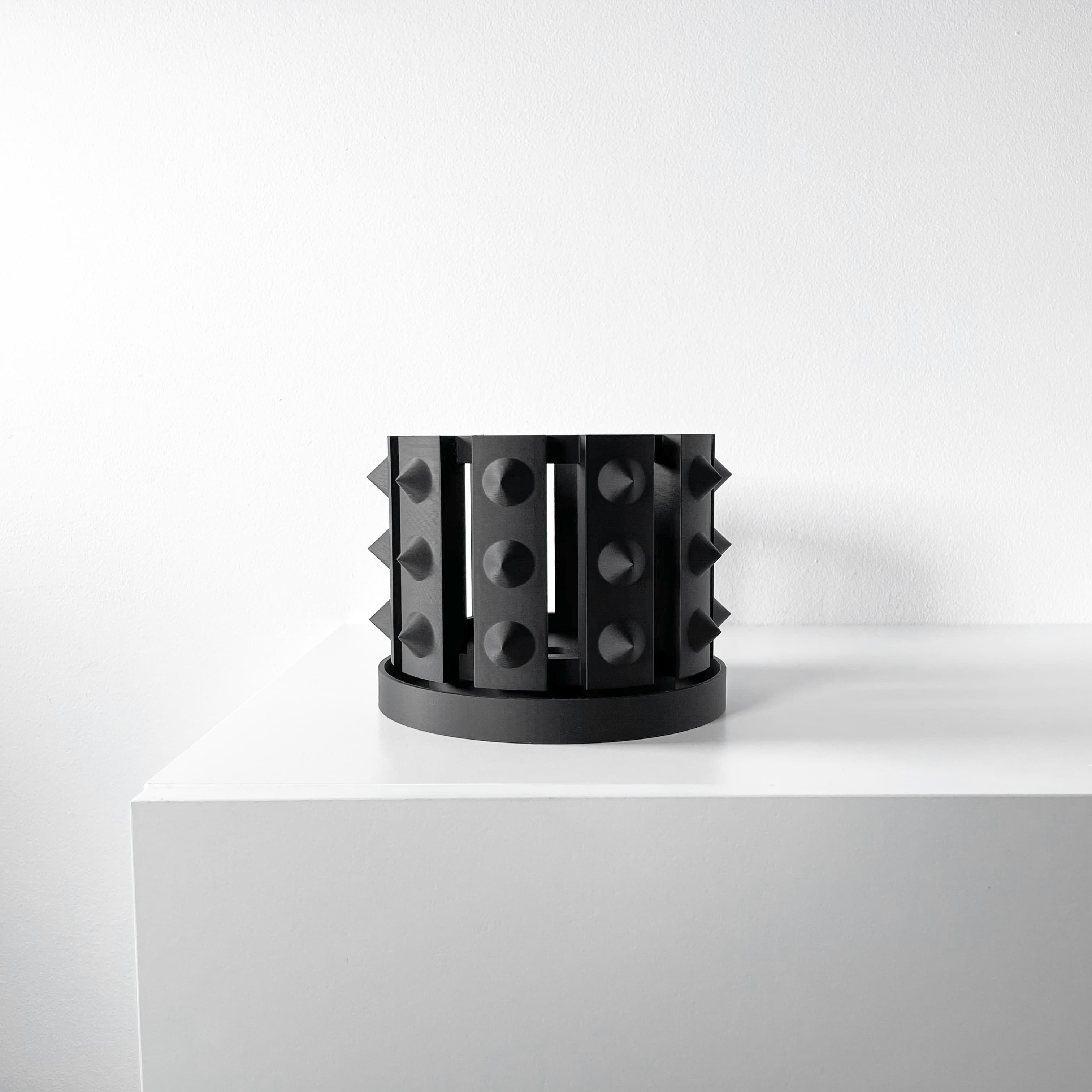 The Irvox Orchid Planter Pot with Drainage Tray | Modern and Unique Home Decor 3d model