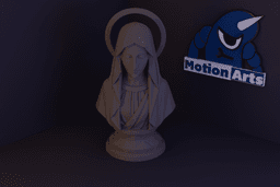 Estatua busto Maria.stl 3d model