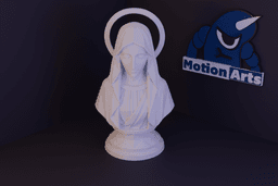 Estatua busto Maria.stl 3d model