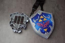 XL Hylian Shield Nintendo Switch Cartridge Case 3d model