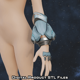Si Fi Juno Sleeves Overwatch 2 3d model