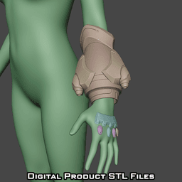 Si Fi Juno Sleeves Overwatch 2 3d model
