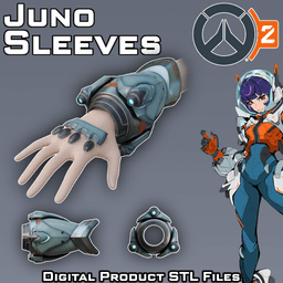 Si Fi Juno Sleeves Overwatch 2 3d model