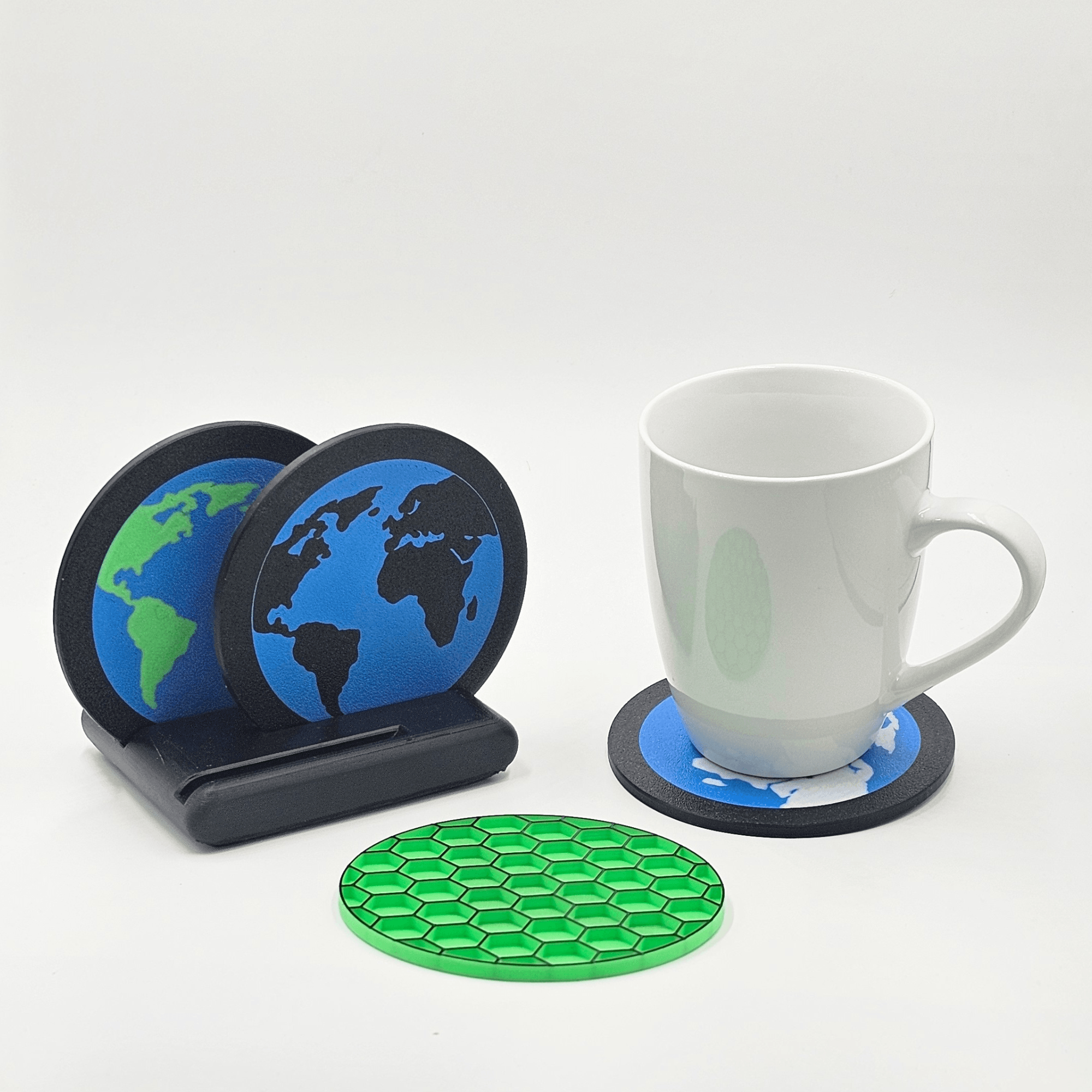 Coaster - Earth 3d model
