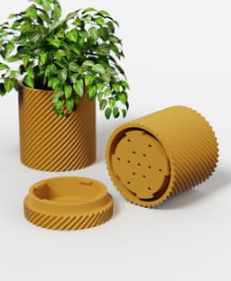 OON Collection - Planter Set 3d model