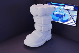 Bota cartoon RPG.stl 3d model
