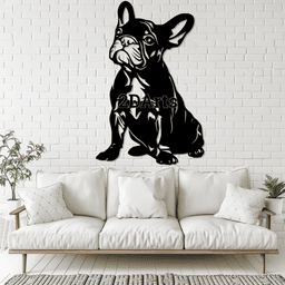 Frenchie 2D Wall Art/Window Art 3d model
