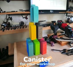 Workshop Canister for Everything 3d model
