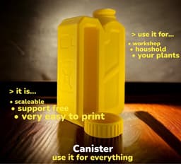 Workshop Canister for Everything 3d model