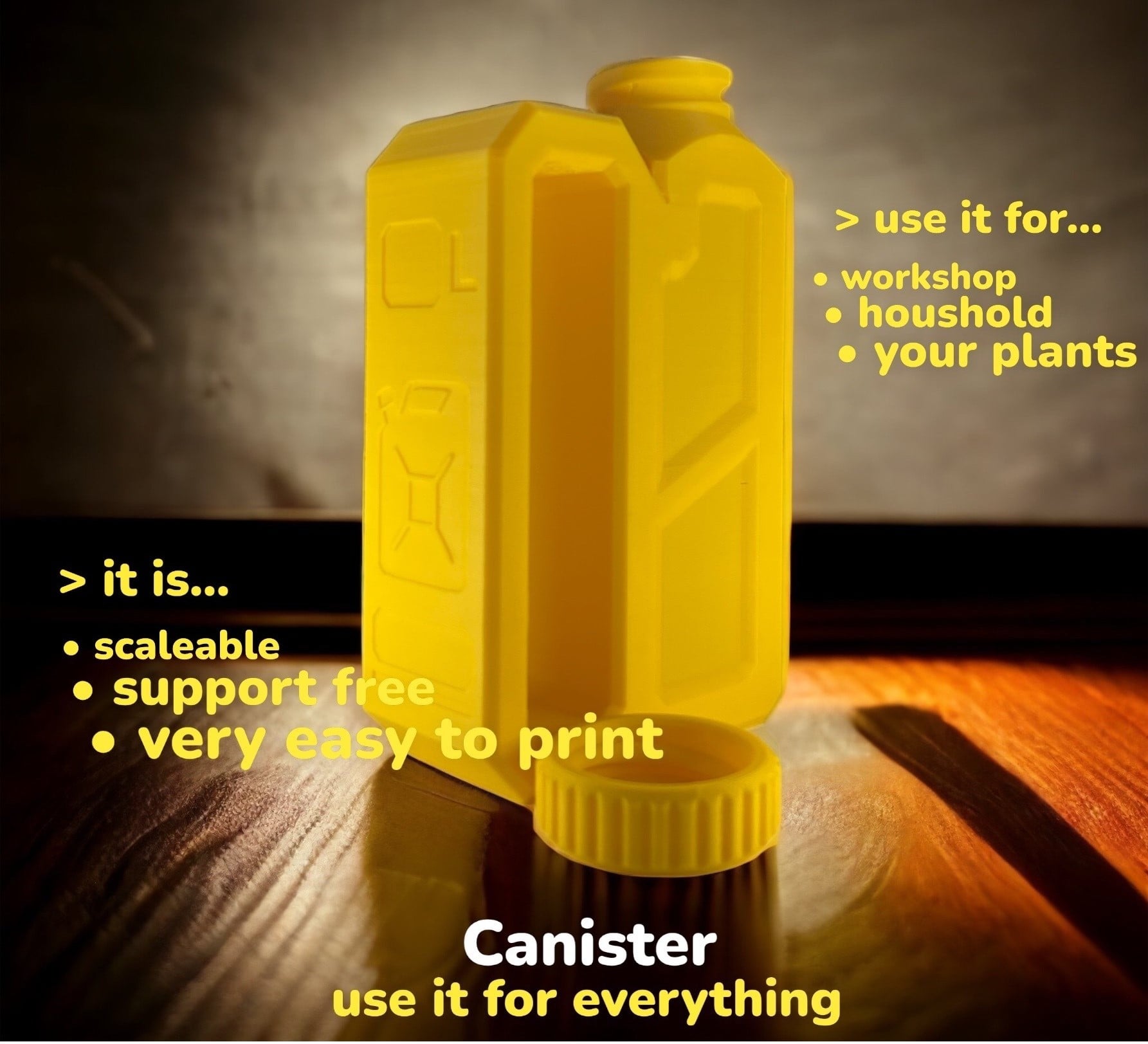 Workshop Canister for Everything 3d model