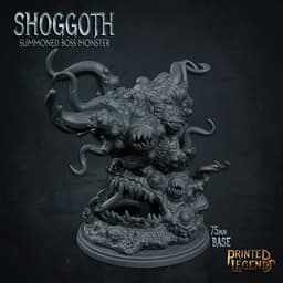 Shoggoth (75mm Base) 3d model
