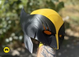 Wolverine Helmet X-men 3d model