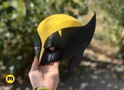 Wolverine Helmet X-men 3d model