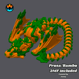 Pumpkin Wyvern 3d model