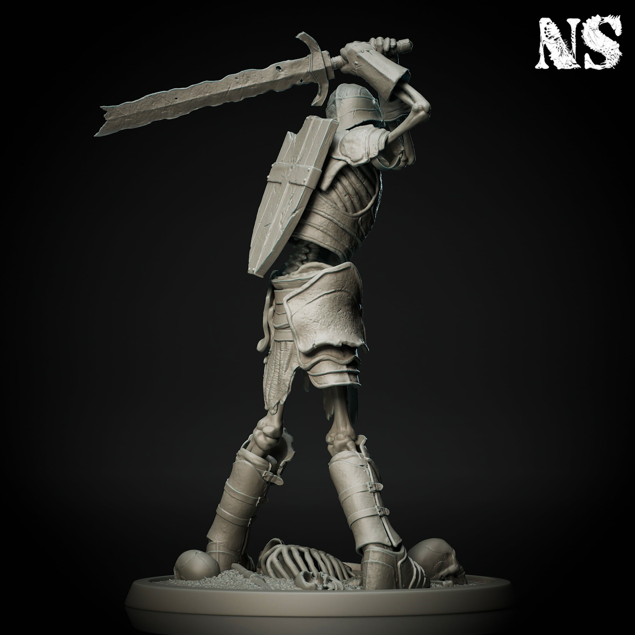 Skeleton Warrior Bundle 3d model