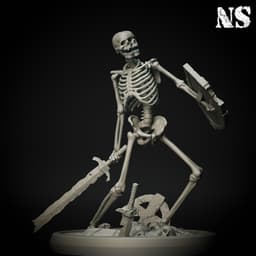 Skeleton Warrior Bundle 3d model