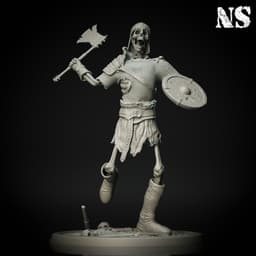 Skeleton Warrior Bundle 3d model