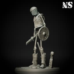 Skeleton Warrior Bundle 3d model