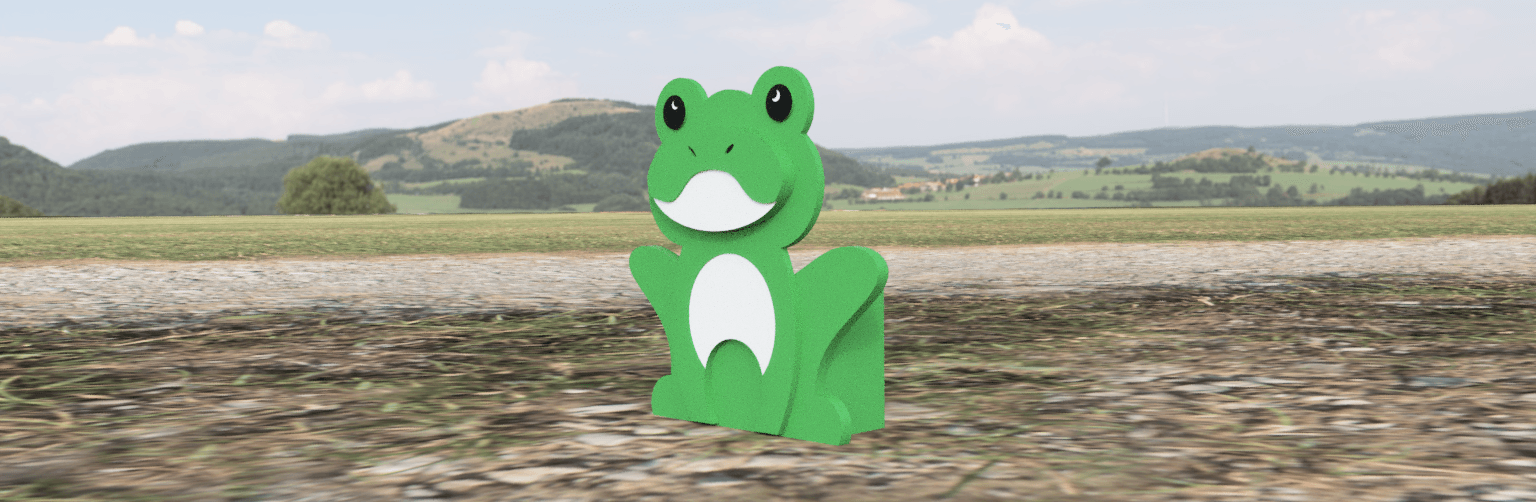 Frog 3d model