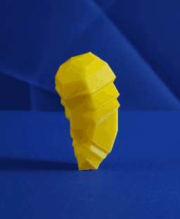 Kakuna Low Poly Pokemon 3d model