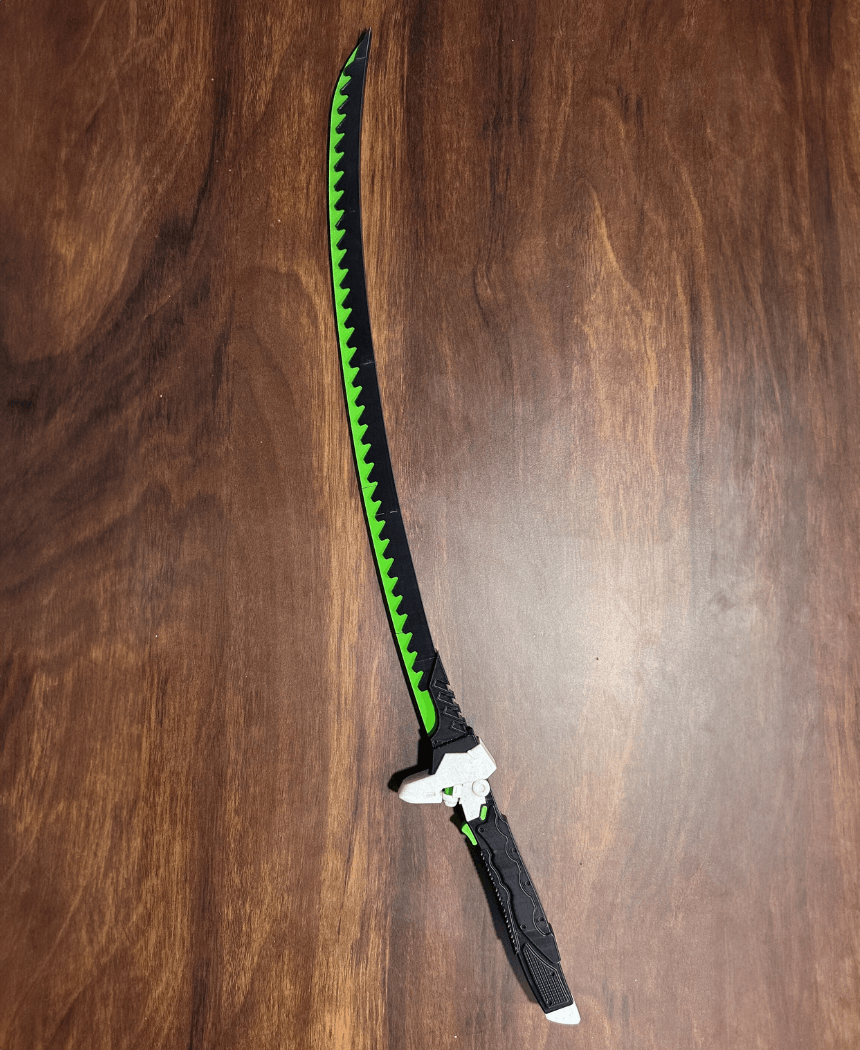 Overwatch's Genji Sword 3d model