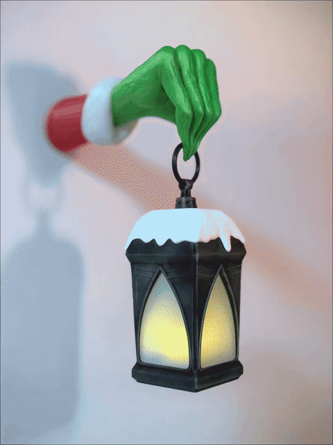 The Grinch Lantern Holder 3d model