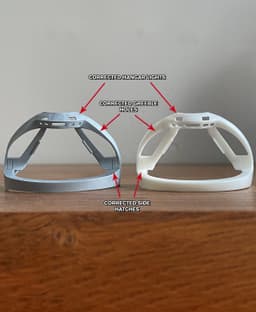 1/350 Refit Hangar Border Replacement w/Details 3d model