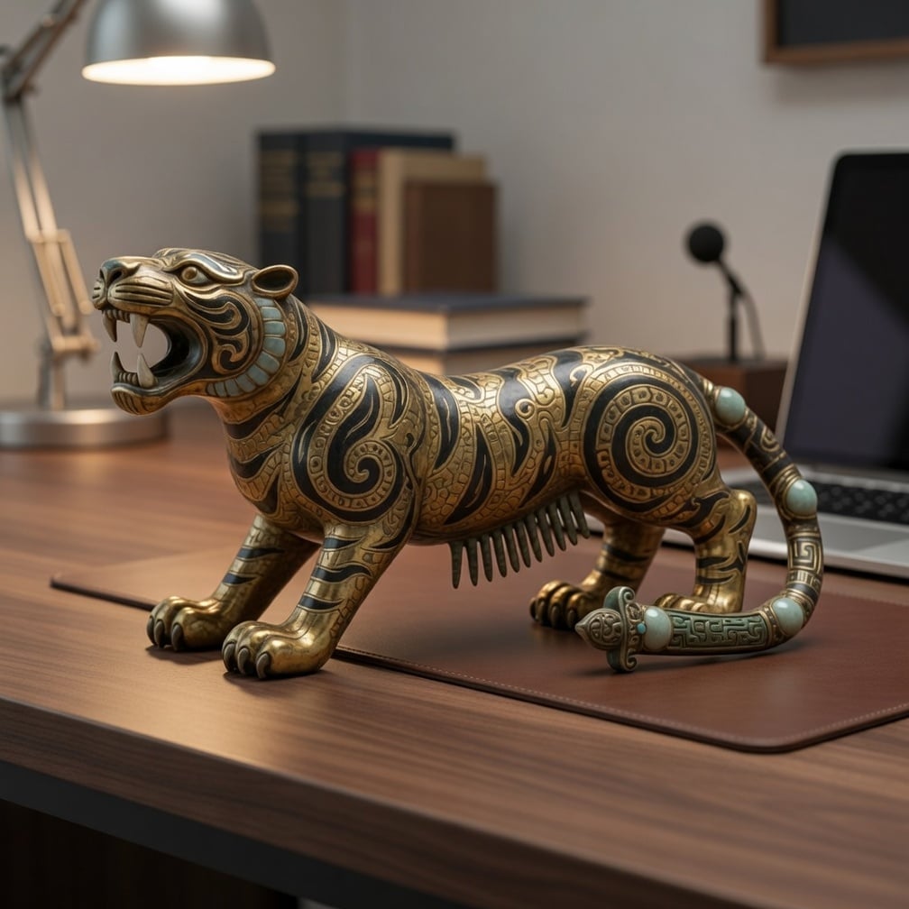 Imperial Guardian Tiger 3d model