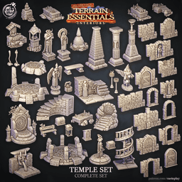 Temple Set (Pre-Supported) 3d model