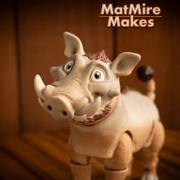Warthog - Articulated Figure 3d model