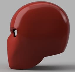 Red Hood Helmet (Batman) 3d model