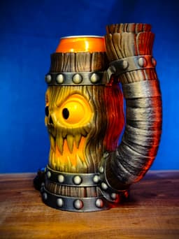 Spooky Monster Mug Dice Tower 3d model