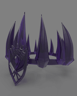 The Morrigan's Raven Crown - Smite 3d model