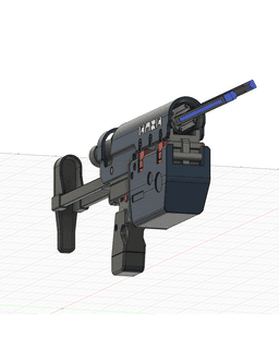Maser Gun - Replica from Death Stranding 3d model