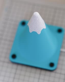 "Fujisan" Mount Fuji Mini Lamp – Bambu Lab LED Kit 001 Compatible 3d model